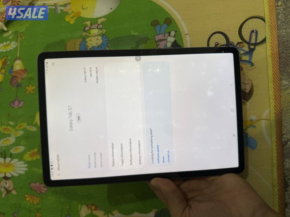 تابلت سامسونج جلاكسي s7 128 gb 6 gb ram4