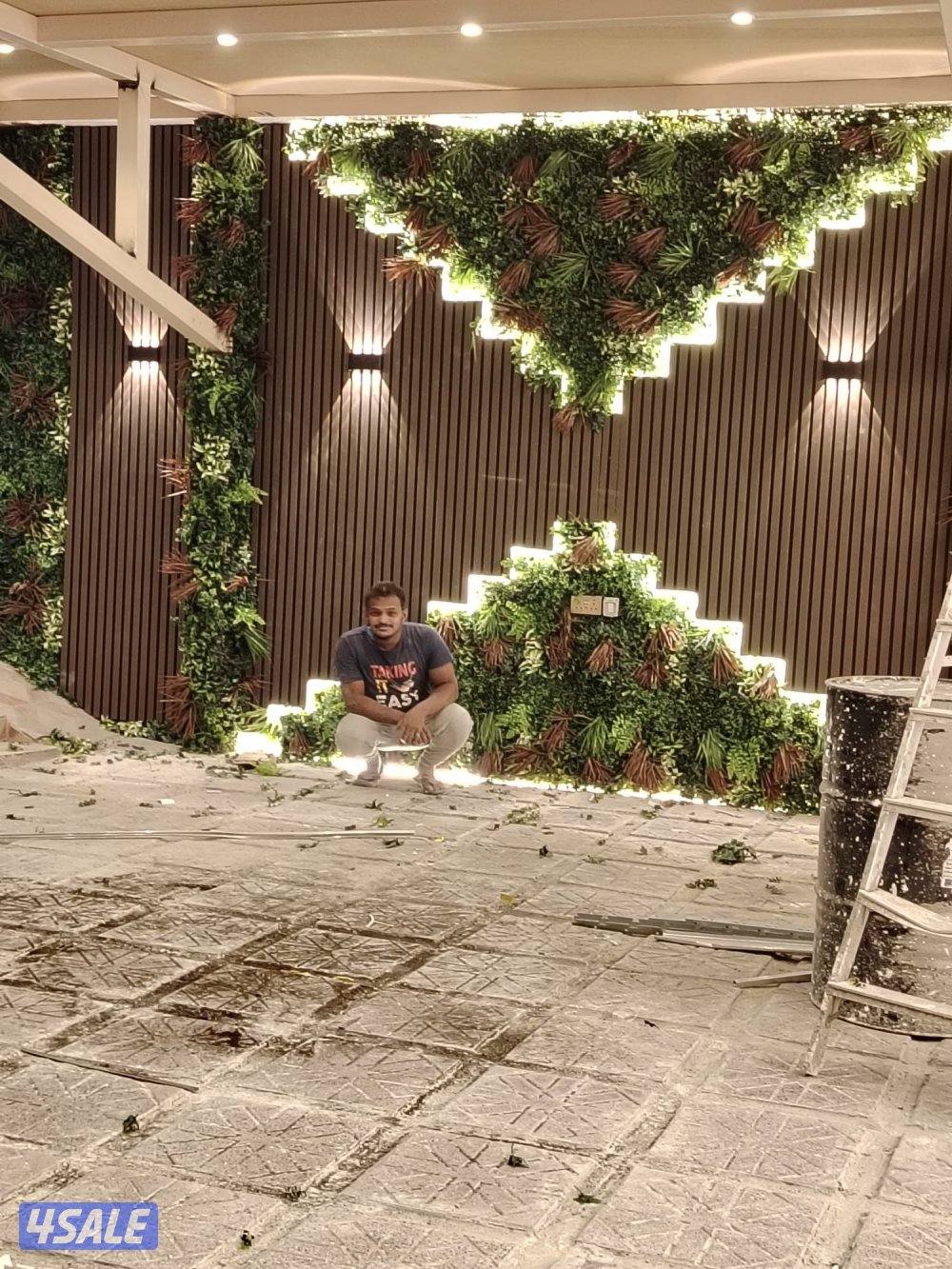 تنسيق الحدائق وتركيب السور التركى وتركيب التيل الاصطناعي3