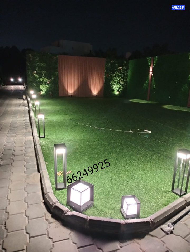 تنسيق الحدائق وتركيب السور التركى وتركيب التيل الاصطناعي6