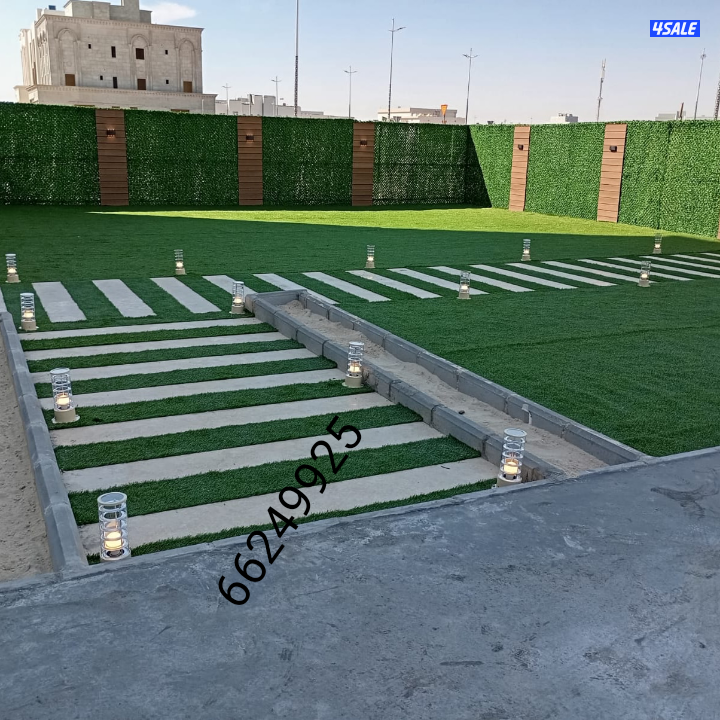 تنسيق الحدائق وتركيب السور التركى وتركيب التيل الاصطناعي11