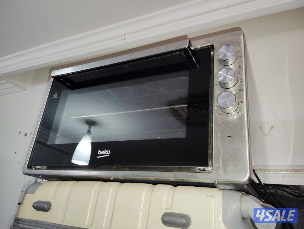 فرن كهربائي بيكو صناعه تركيه 50ليتر شبه جديد عرض60عمق55ارتفاع 352