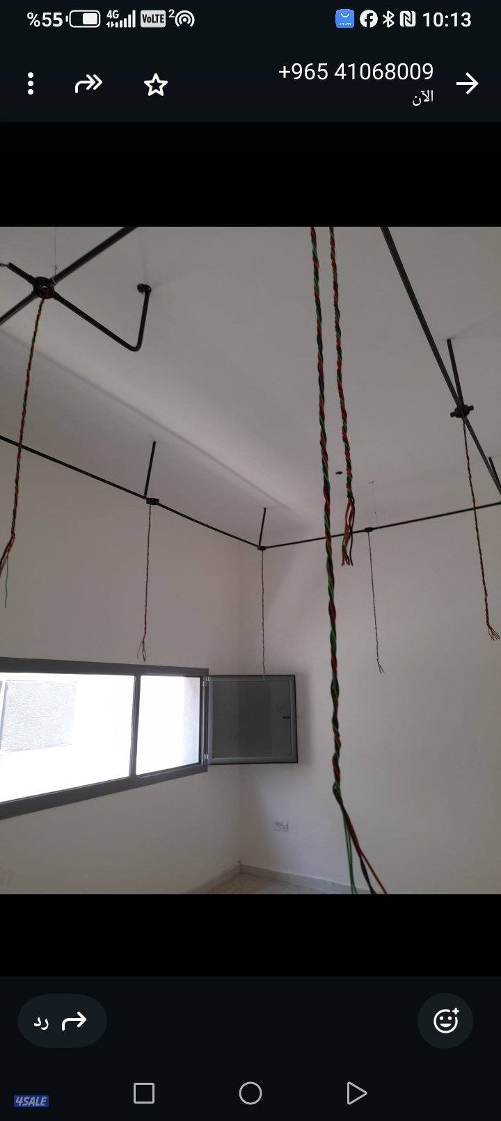 فني كهربائي ومقاول تمديدات قسائم ادوار زياده شقق حدائق محلات0