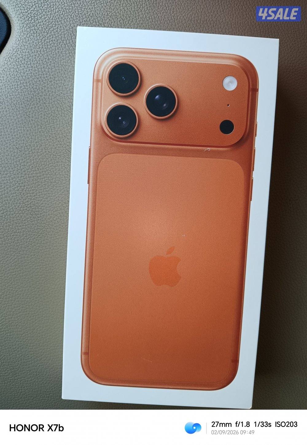 ايفون 17 برو ماكس برتقالي، أورانج 1  تيرا، جديد بالكرتون0