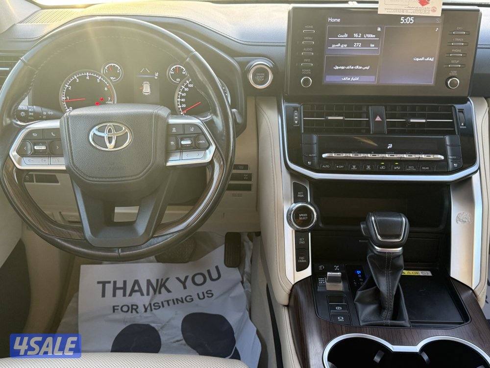 للبيع لاند كروزرGXR أيروS-2022 صبغ الوكاله10