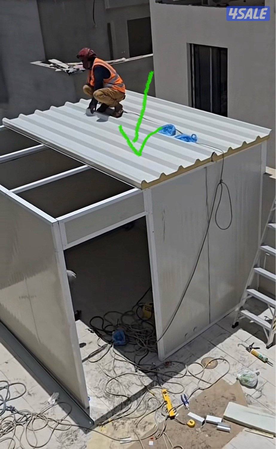 ‏مظلات غرفة دانيا سلم باب تسلية أو سبك تركي شبك كله هدية شغل تسليح4