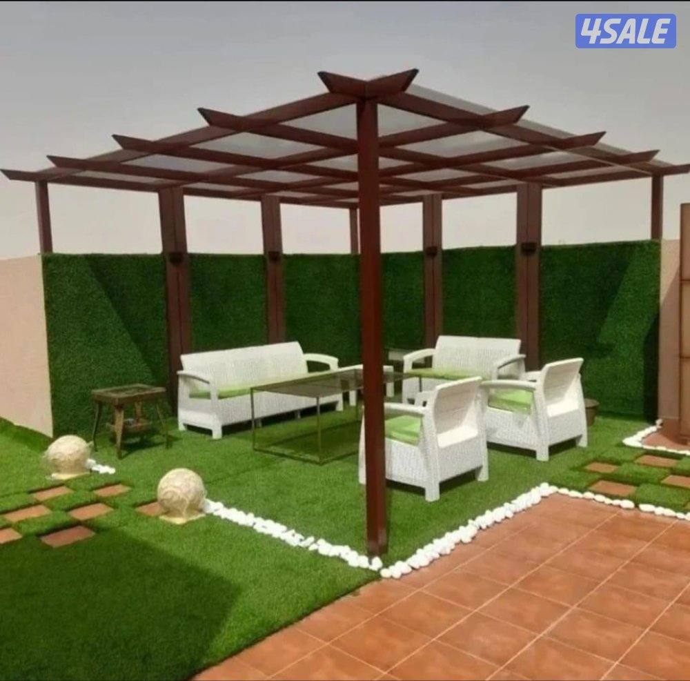 بيع وتركيب الثيل الصناعي والطبيعي وشبكات الري والسياج التركي6