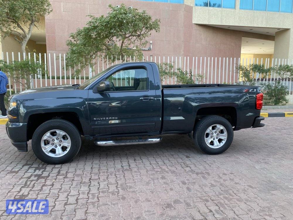 وانيت سلفرادو موديل 2018 دبل جير فل وبشن ماشي 149 صبغ الوكاااله عدا قط1