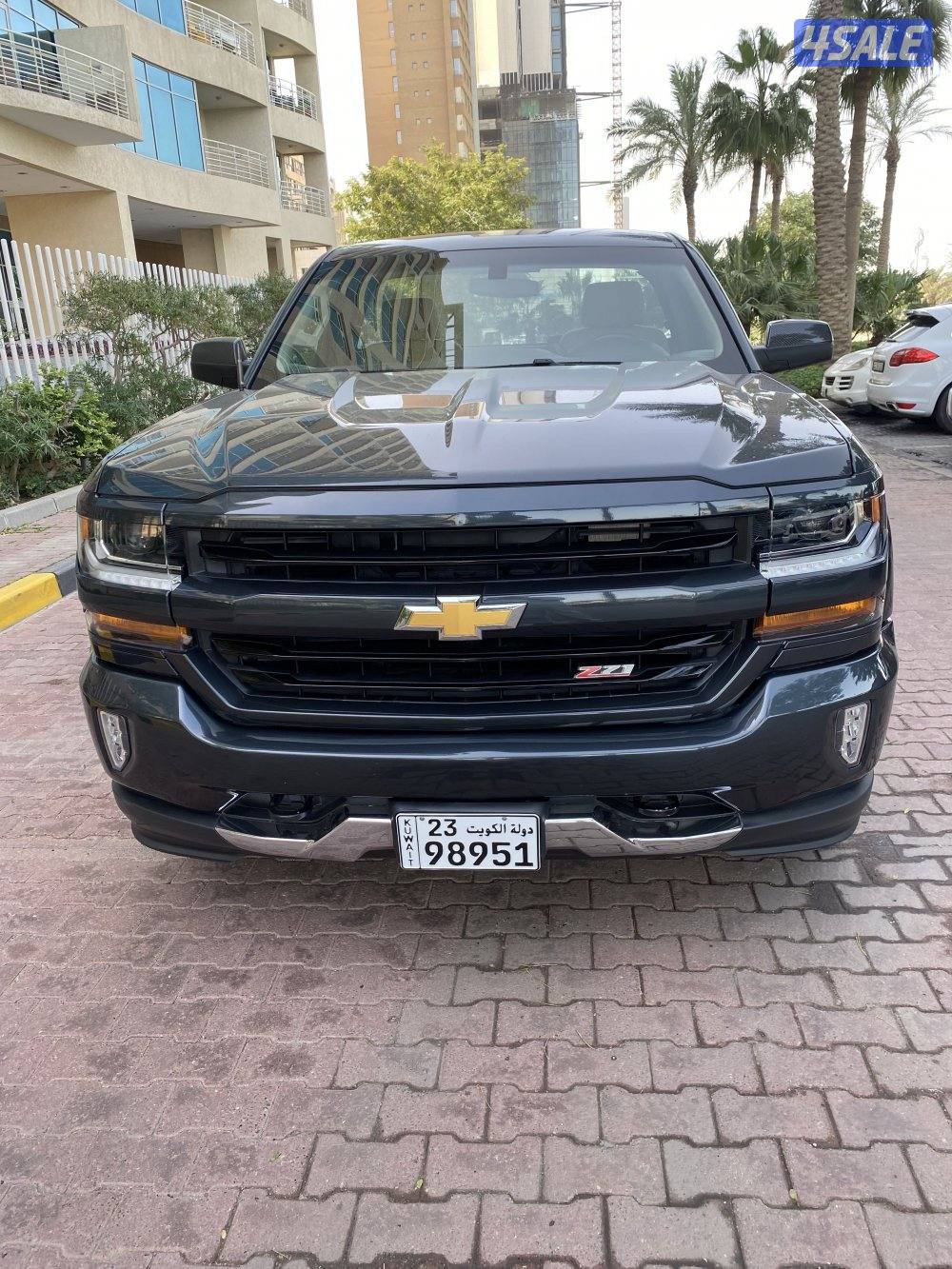 وانيت سلفرادو موديل 2018 دبل جير فل وبشن ماشي 149 صبغ الوكاااله عدا قط5