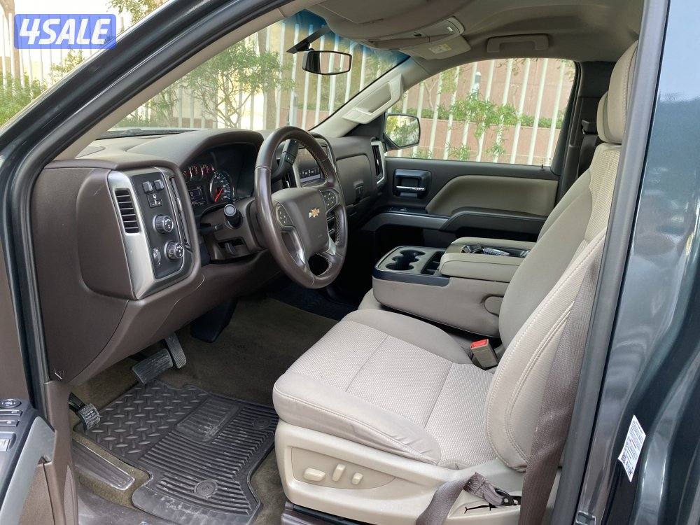 وانيت سلفرادو موديل 2018 دبل جير فل وبشن ماشي 149 صبغ الوكاااله عدا قط7