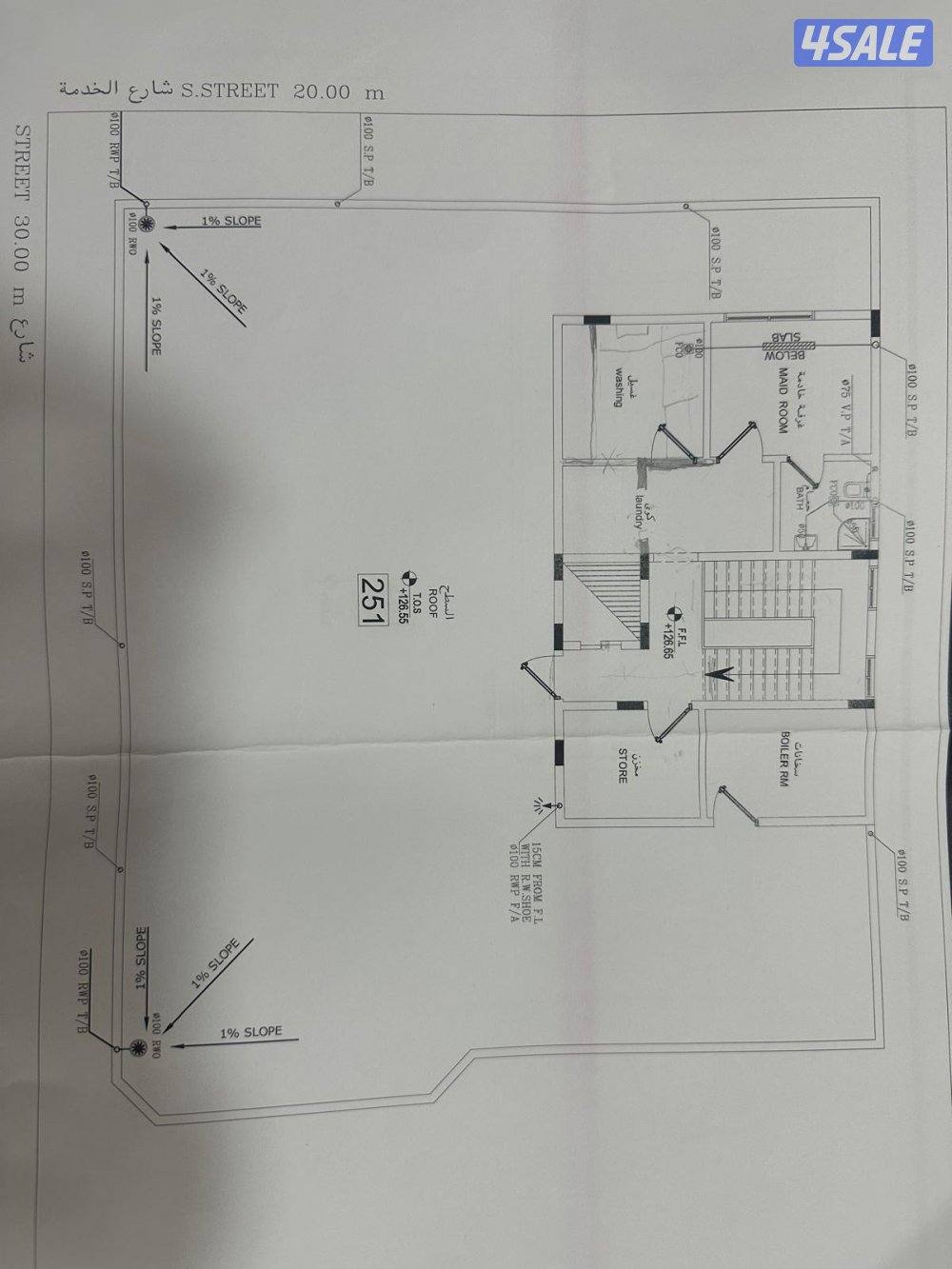 فيلا سوبر ديلوكس 3 شوارع راس2