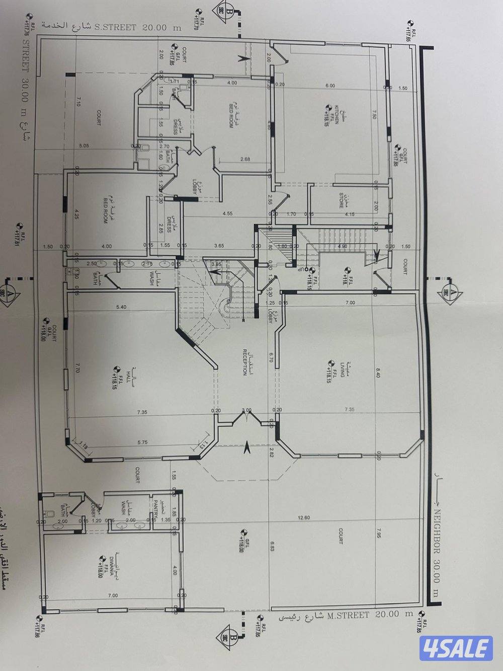 فيلا سوبر ديلوكس 3 شوارع راس3