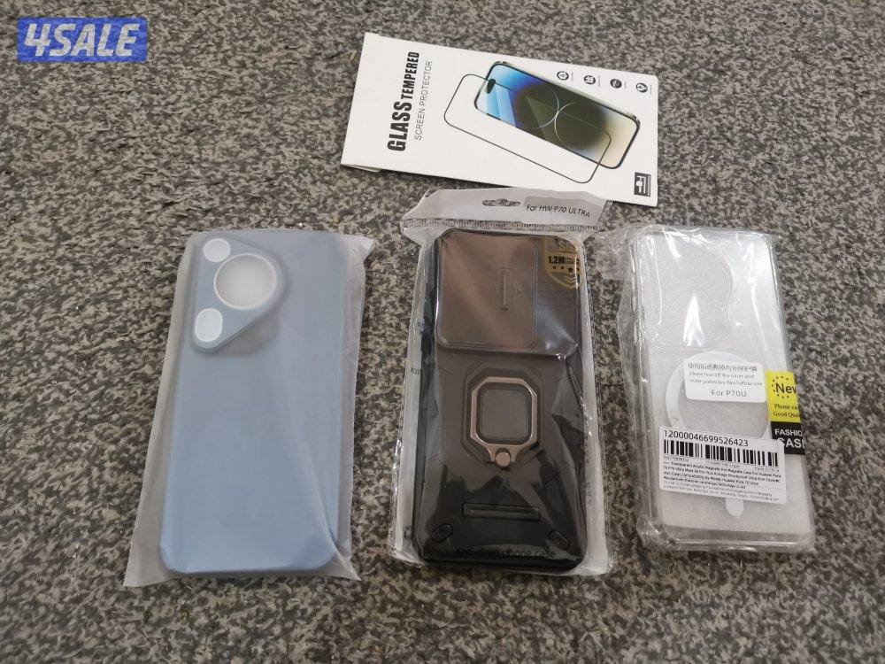 كفرات وحمايته شاشه هواوي بيورا 70 الترا0