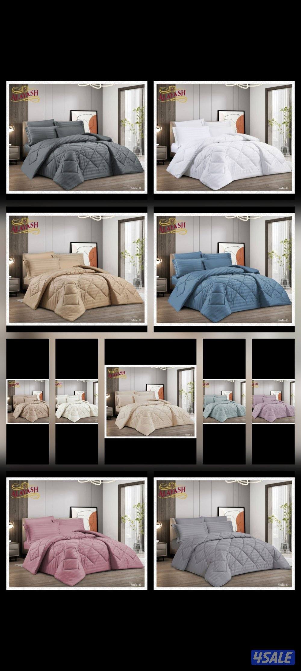 أحدث تشكيلة من الديباجات والمخاد الفندقي والطبي وعازل البلل10