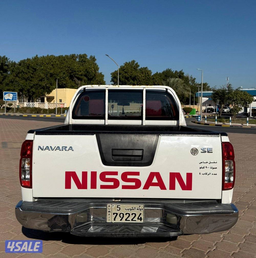 قمة بالنظافة وانيت نيسان نافارا 2010 قير اتوماتيك البابطين صبغ الوكالة3