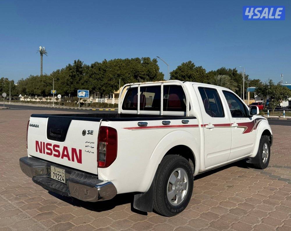 قمة بالنظافة وانيت نيسان نافارا 2010 قير اتوماتيك البابطين صبغ الوكالة5