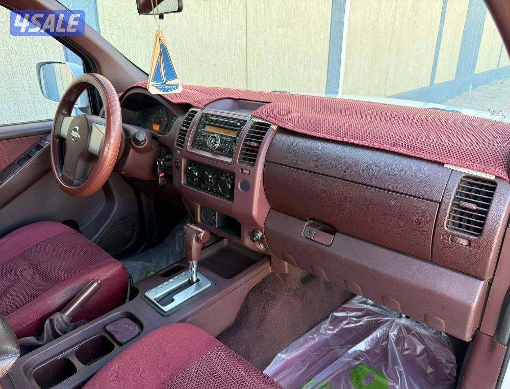 قمة بالنظافة وانيت نيسان نافارا 2010 قير اتوماتيك البابطين صبغ الوكالة8