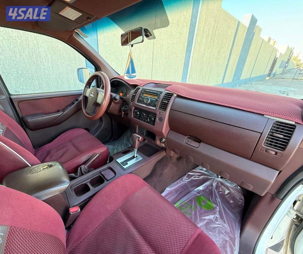 قمة بالنظافة وانيت نيسان نافارا 2010 قير اتوماتيك البابطين صبغ الوكالة12