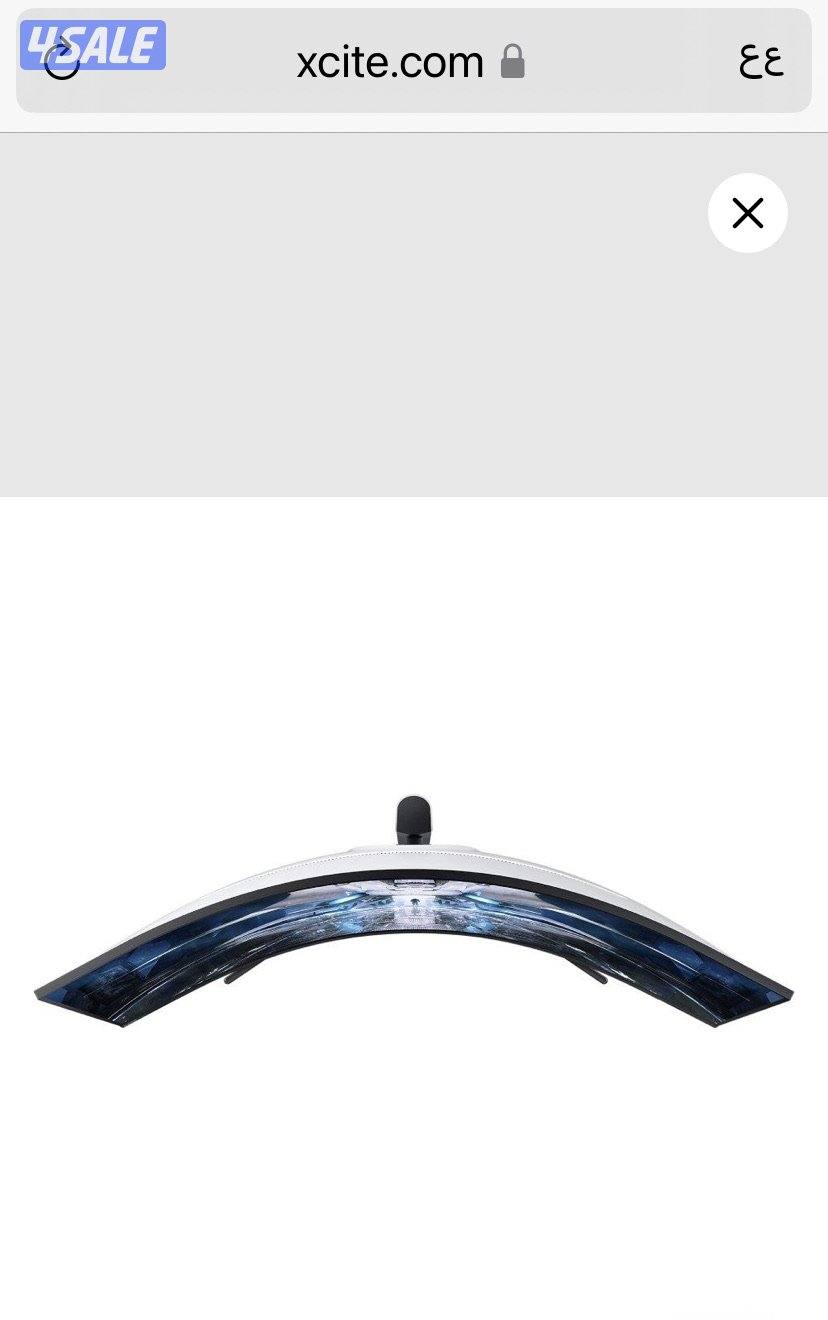 للبيع شاشه 49 Samsung Oddessy neo G96