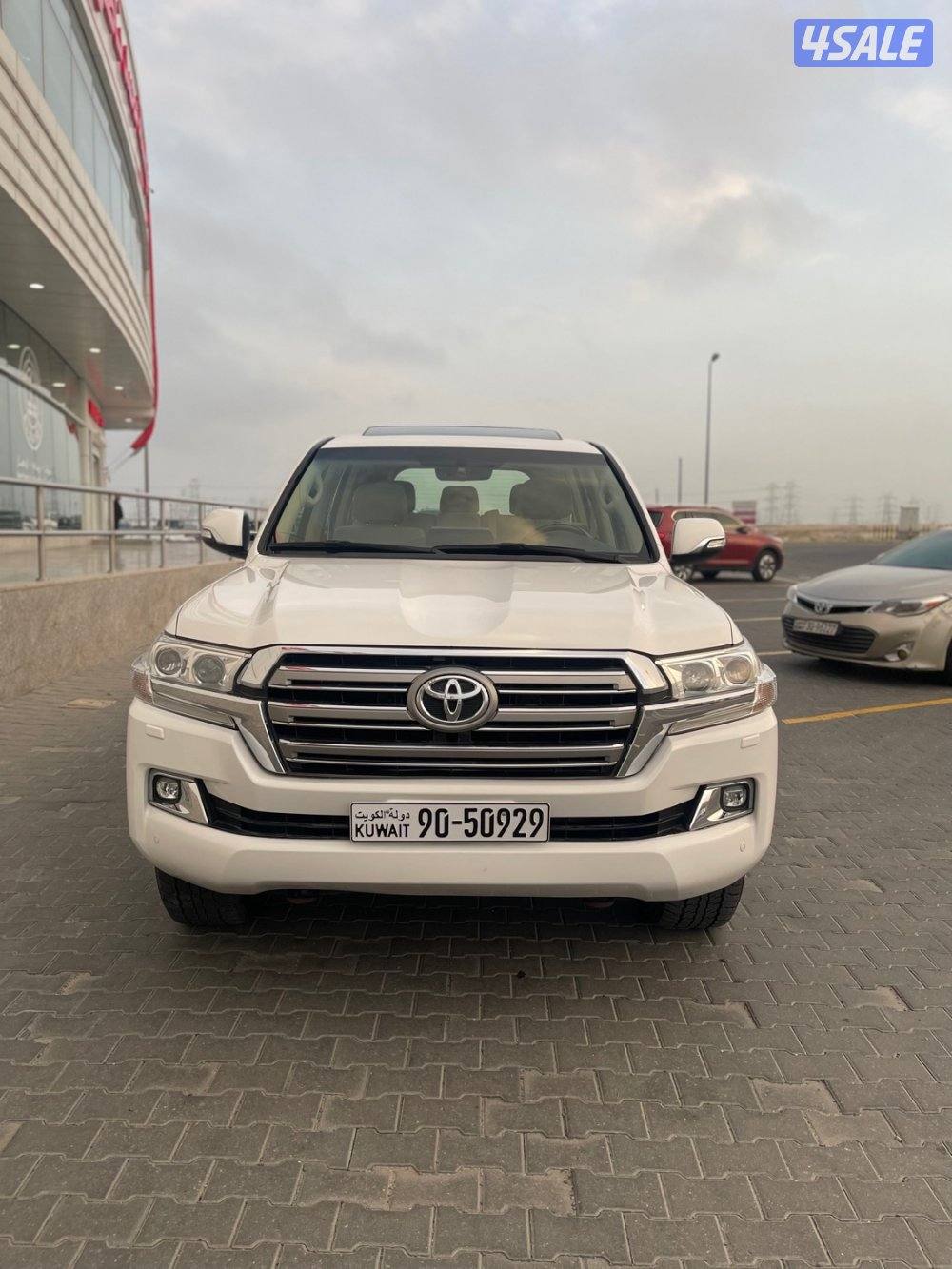 لاند كروز VXR وارد قطر صبغ الوكاله شرط الفحص1