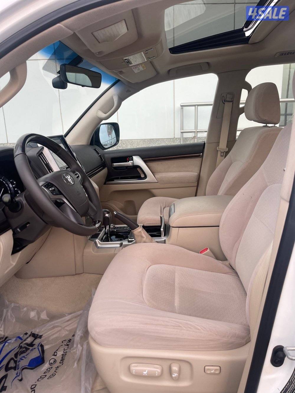 لاند كروز VXR وارد قطر صبغ الوكاله شرط الفحص7