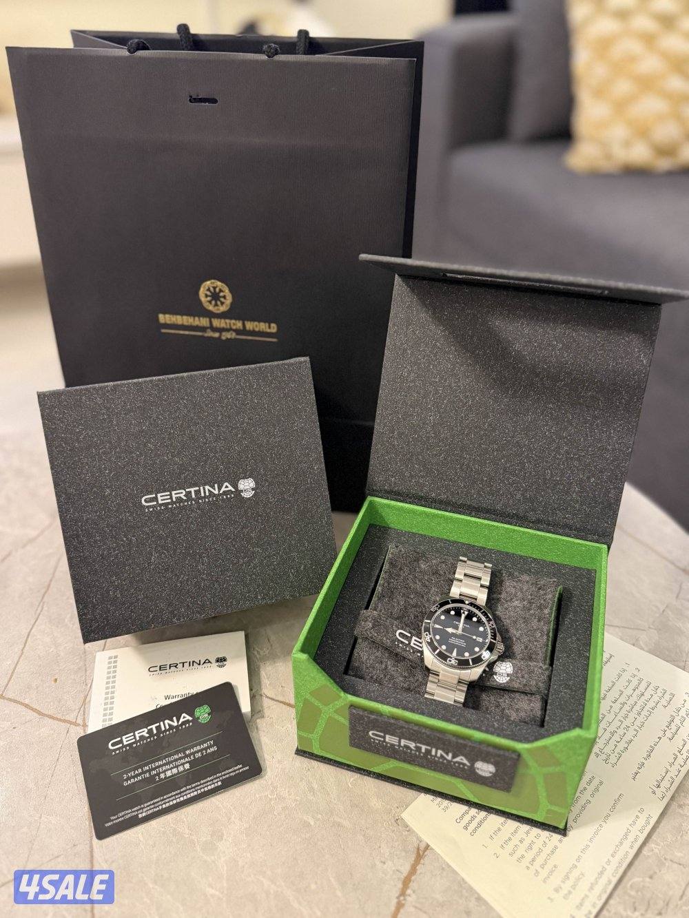 FOR SALE – CERTINA DS ACTION DIVER 1888 (AUTOMATIC)0