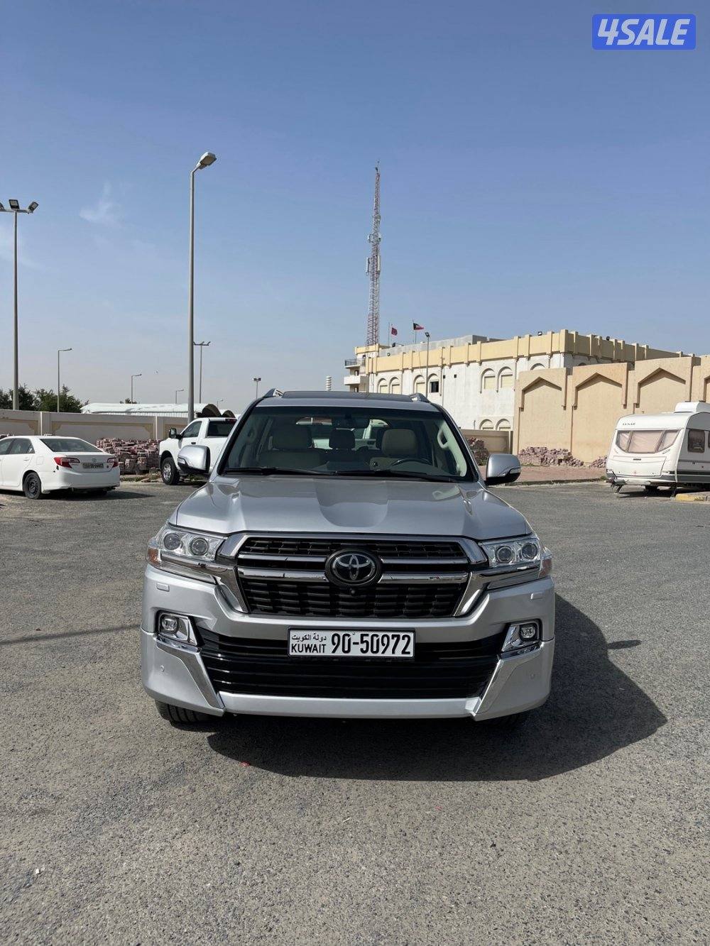 لاند كروز VXR 2021  وارد قطر فحص جير مكينه شاصي بدي صبغ باب الدبه1