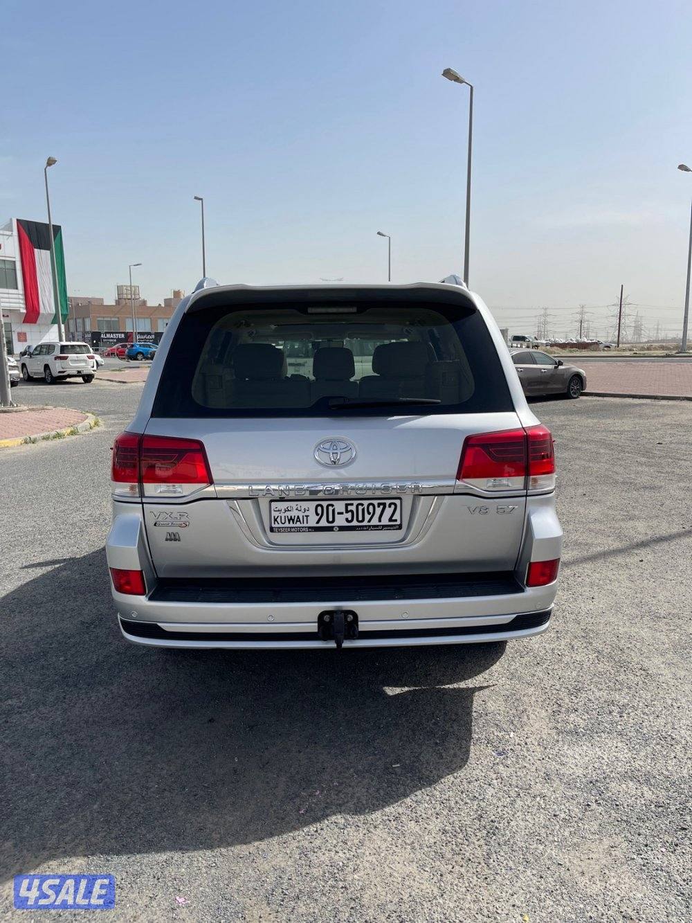 لاند كروز VXR 2021  وارد قطر فحص جير مكينه شاصي بدي صبغ باب الدبه3