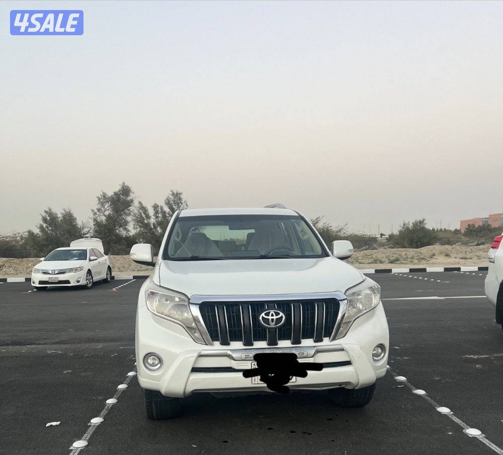 للبيع برادو مديل2016 عداد217 ألف ثلاجة بصمة سنسر. شرط الفحص. معاد 3قطع1