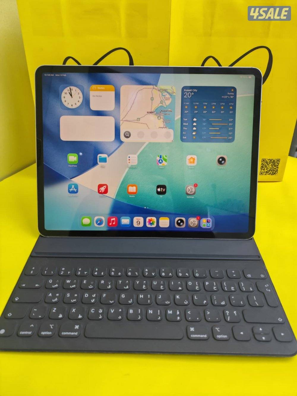 ايباد برو 12.9 انش – 512 جيجا – رمادي Cellular iPad Pro 12.9 A12X0