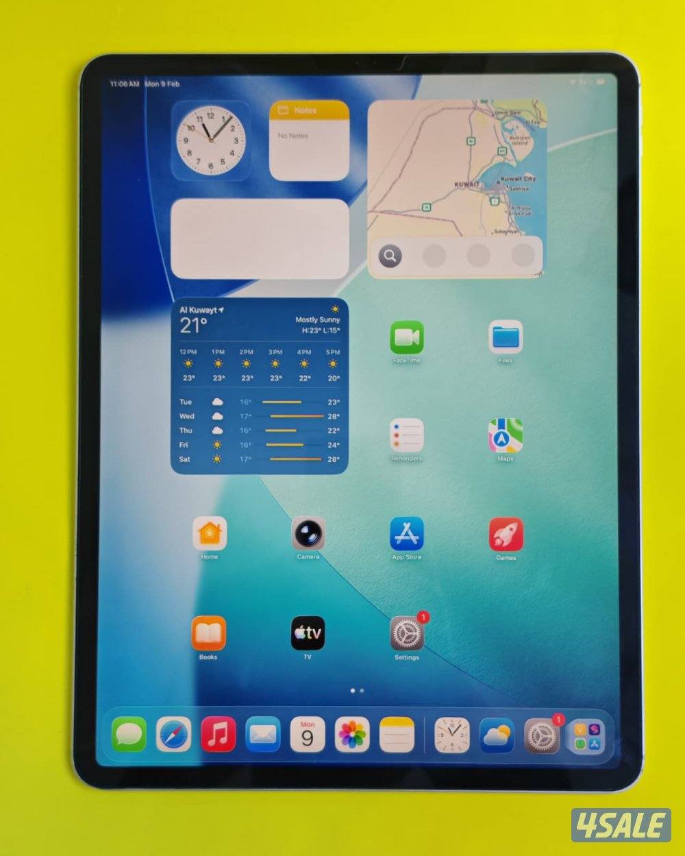 ايباد برو 12.9 انش – 512 جيجا – رمادي Cellular iPad Pro 12.9 A12X5