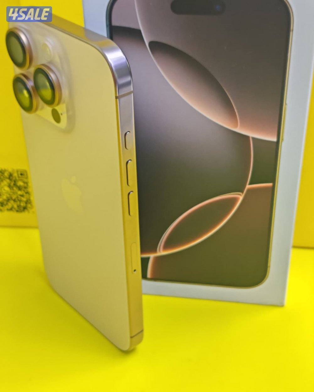 iPhone 16 Pro 512GB Desert – 100% ايفون 16 برو البطارية مستعمل كالجديد5