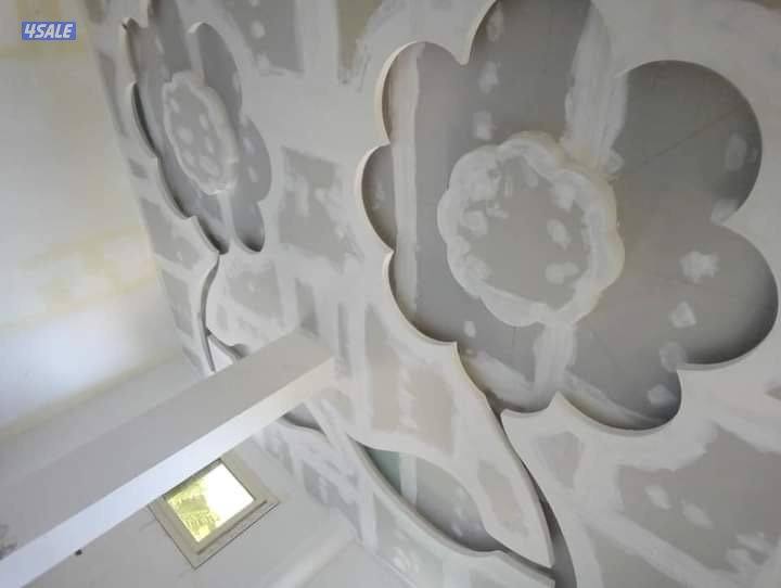 ديكور جبس بورد اسقف جبس بورد بارتيشن قاطع جبس بورد اسمنت بورد اصباغ10