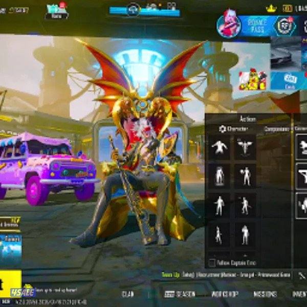 حساب ببجي ٥٨ مثك4