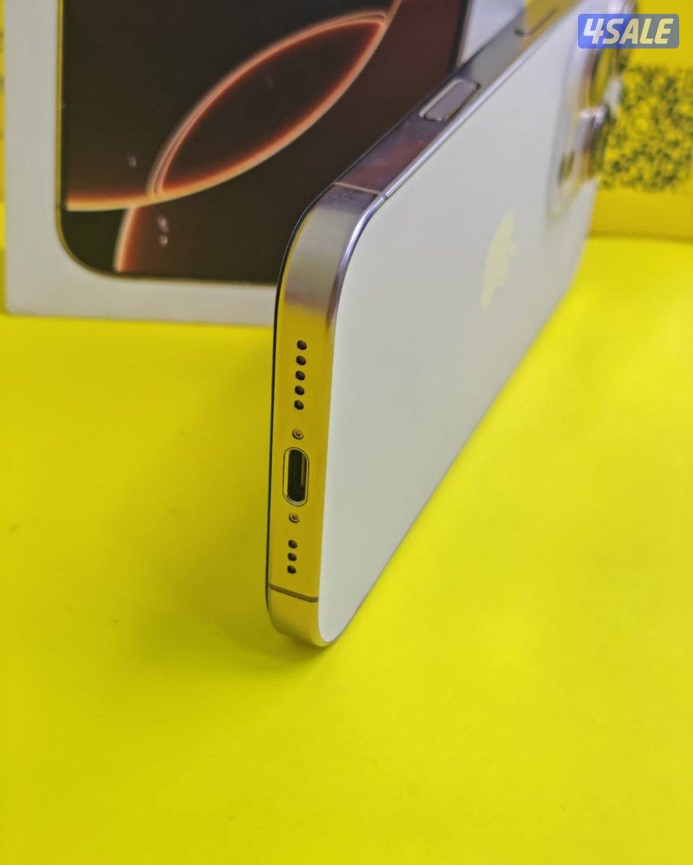 iPhone 16 Pro 512GB Desert – 100% ايفون 16 برو البطارية مستعمل كالجديد1