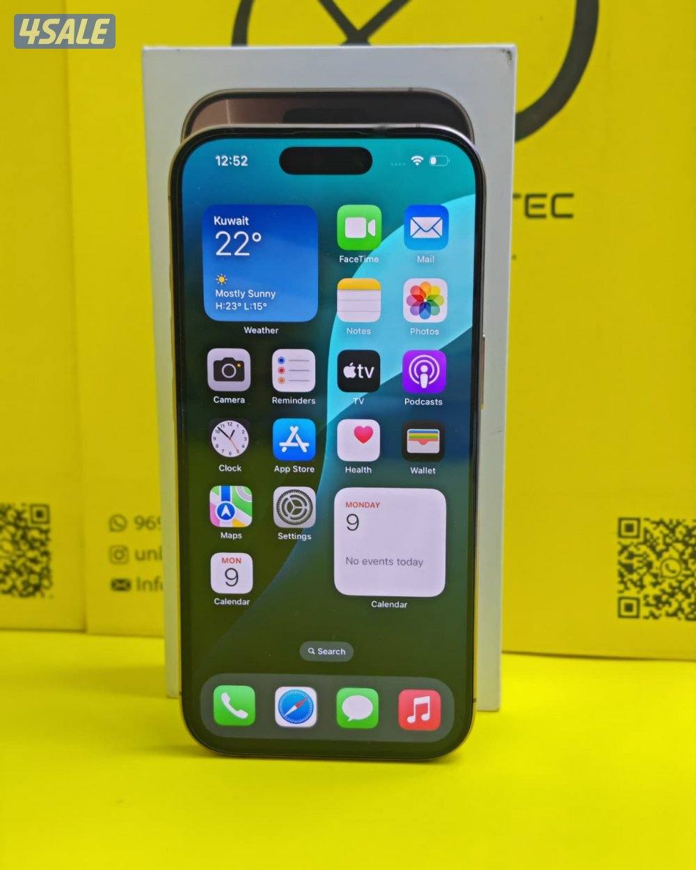 iPhone 16 Pro 512GB Desert – 100% ايفون 16 برو البطارية مستعمل كالجديد5
