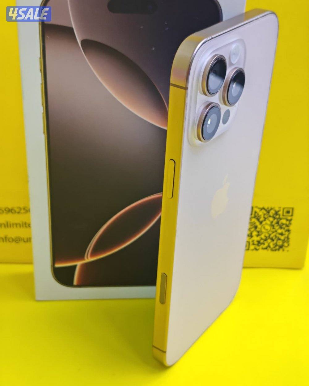 iPhone 16 Pro Max 512GB Desert – 96% ايفون 16 برو ماكس مستعمل كالجديد3