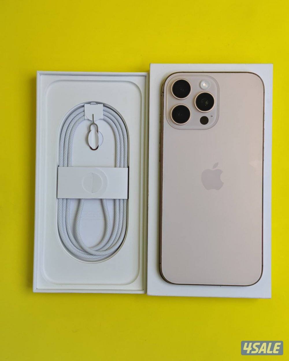 iPhone 16 Pro Max 512GB Desert – 96% ايفون 16 برو ماكس مستعمل كالجديد6