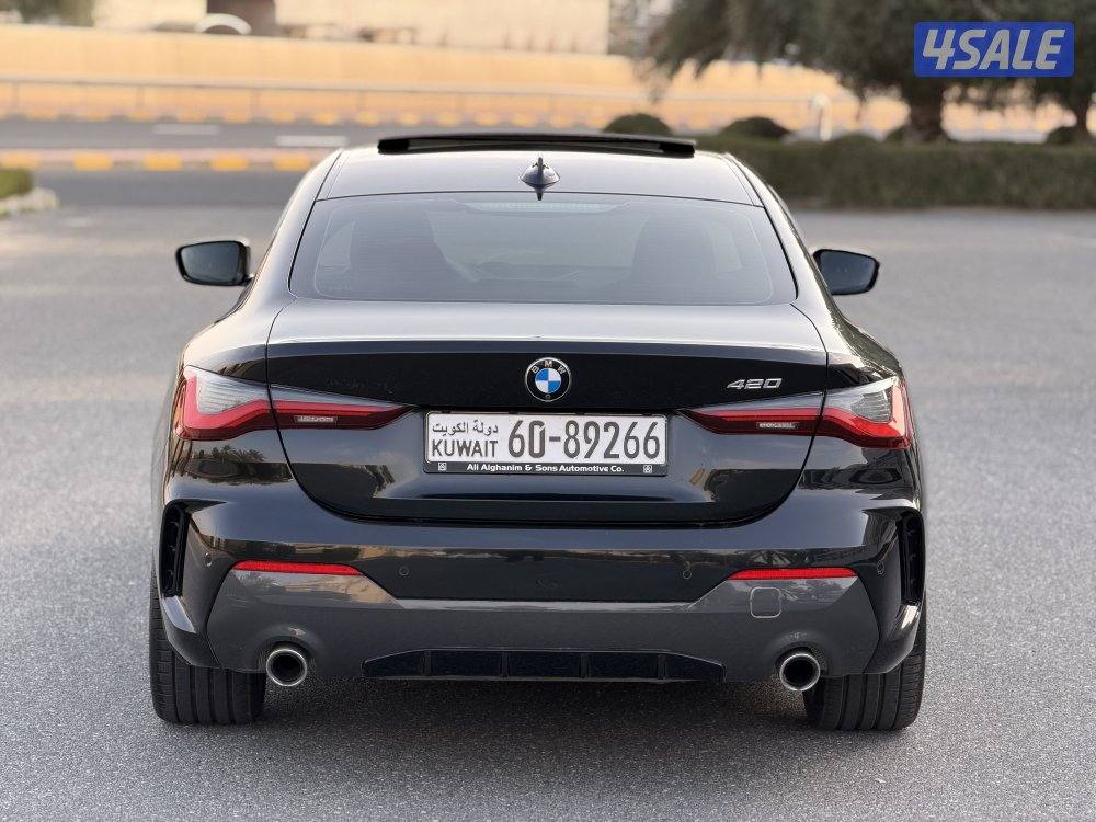 BMW 420 - 2022 ( صبغ الوكاله بالكامل )5