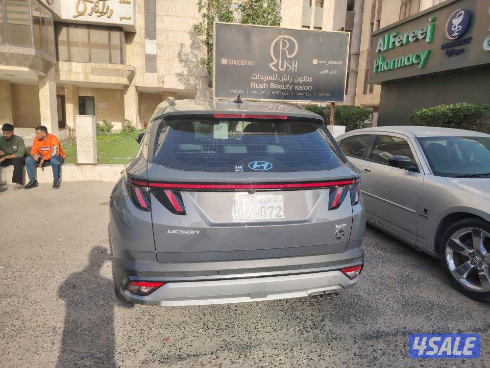 Tuscan 2025 with warranty two years and full protection هيونداي توسان11