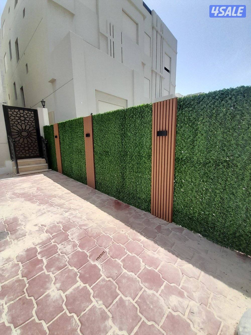 تركيب السياج التركي الأصلي وتركيب الثيل الصناعي وتركيب الدزينات بديل ا5