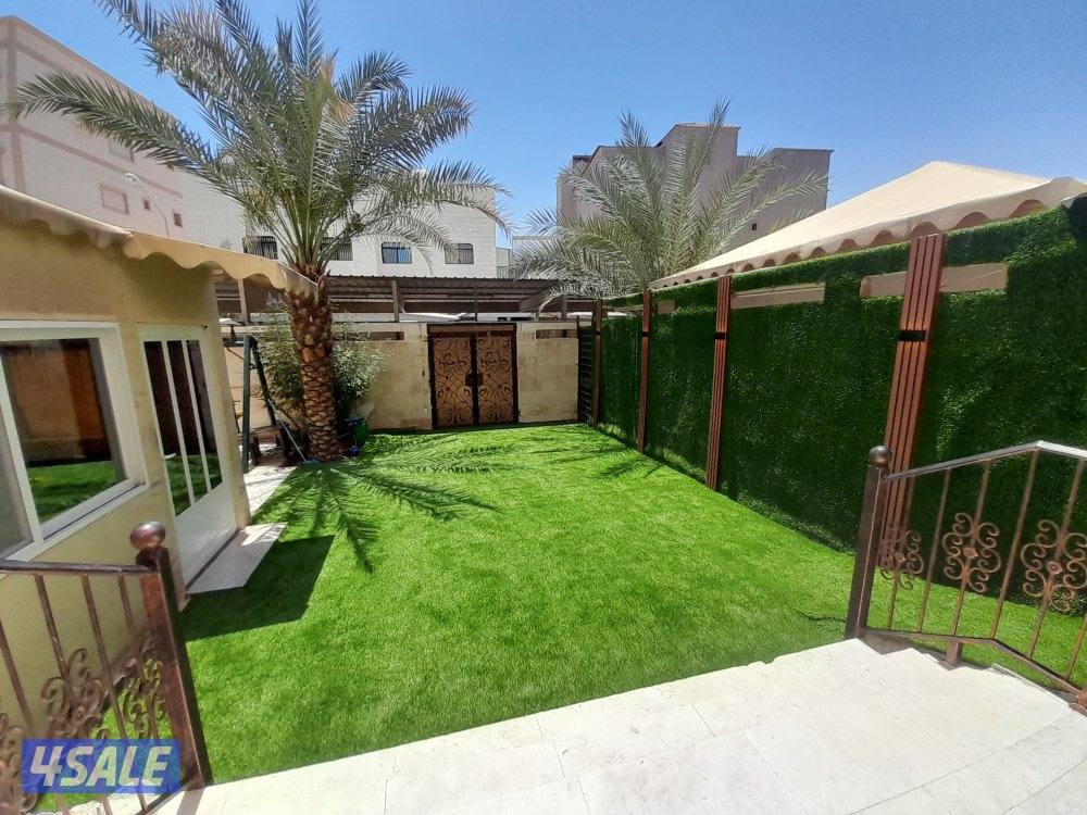 تركيب السياج التركي الأصلي وتركيب الثيل الصناعي وتركيب الدزينات بديل ا6