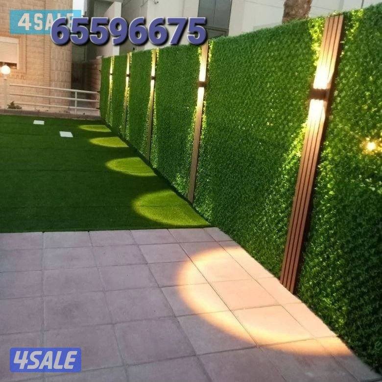 تركيب السياج التركي الأصلي وتركيب الثيل الصناعي وتركيب الدزينات بديل ا11