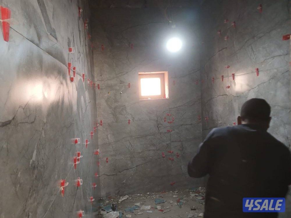 ابو محمد للمقاولات سراميك بورسلان ورخام وكاشه وتكسير حمامات وتمديد صحي12