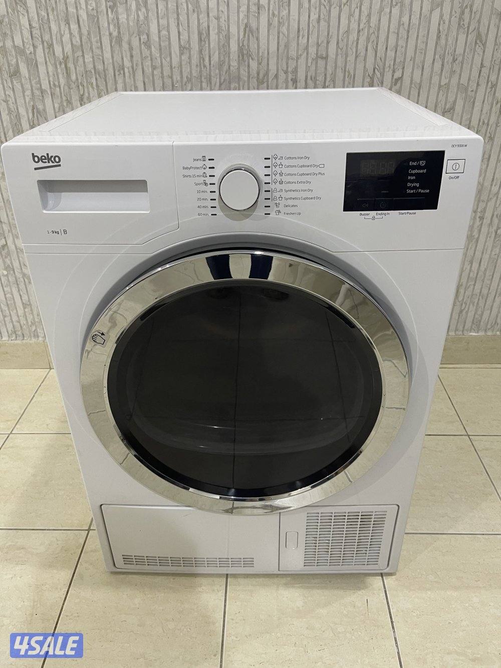 نشافه بيكو بحالة شبه جديد 9 كيلو0