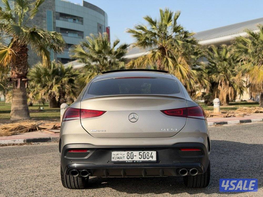 للبيع GLE 53AMG بحالة الوكاله تحت الكفاله الملا4