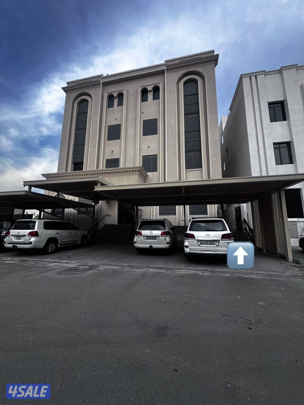 للإيجار شقق وادوار وقسايم بجابر الأحمد0