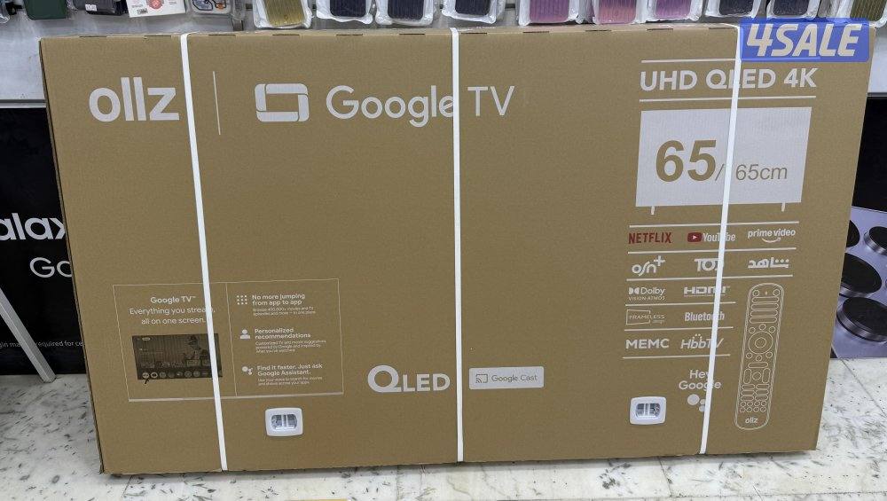 OlIZ 65" UHD QLED 4K Smart TV  New sealed.1