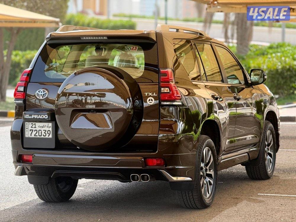للبيع : تويوتا برادو TXL موديل : 2023 عداد : 52 الف2