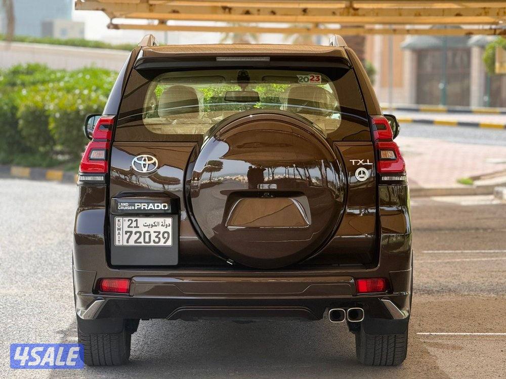 للبيع : تويوتا برادو TXL موديل : 2023 عداد : 52 الف6