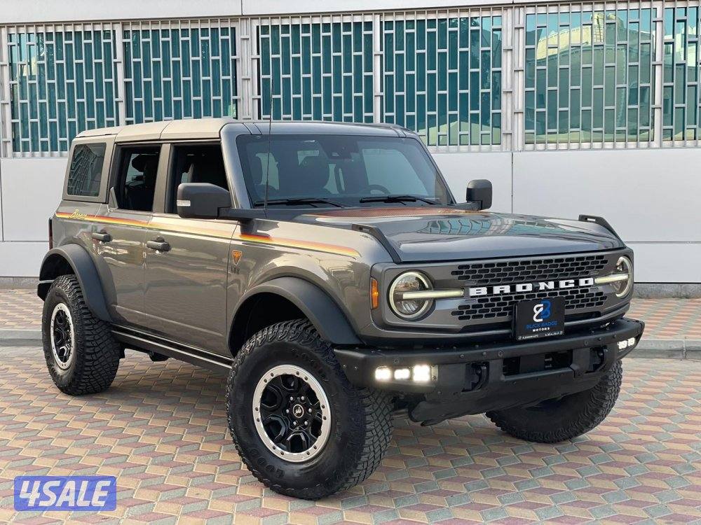 📍Ford / Bronco / Bad land luxury packege / بحاله المصننع 📍4